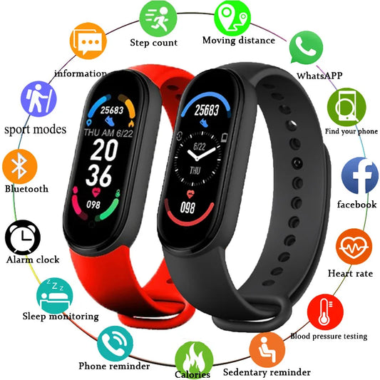 M6 Smart Fitness Watch